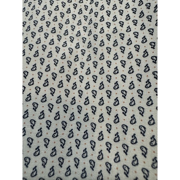 Eton Shirt Mens 17.5 44 White “Whales” Check Contemporary Dress Button Up Work - Picture 3 of 9